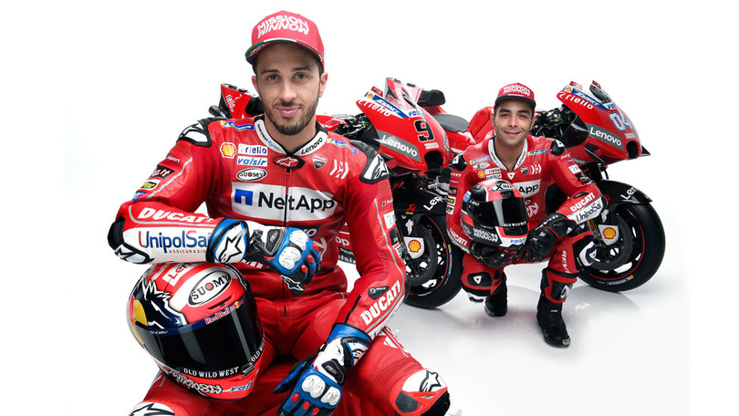 Andrea Dovizioso e Danilo Petrucci - Ducati Racing Team 2019
